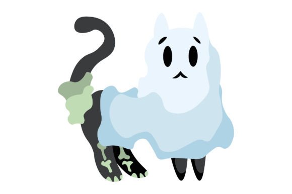 Cat-Ghost Sticker Review