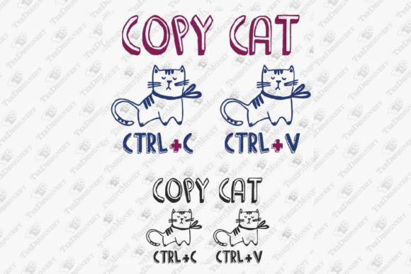 Copy Cat Humorous Nerd Animal Lover