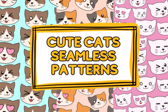 Cute Cats Seamless