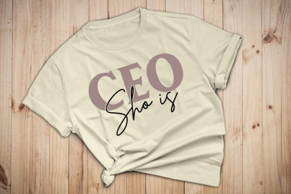 She is CEO