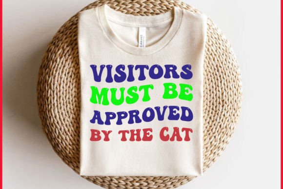 Unique Retro CAT T-shirt Design, Visit